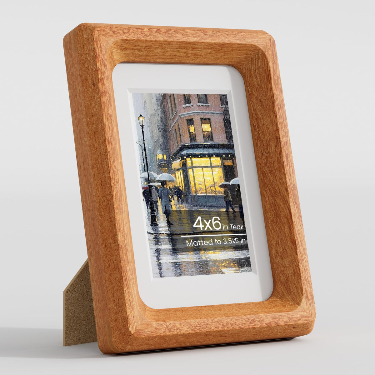 11x14 Picture Frame, Walnut Wooden Picture Frames for Wall Matted 8x10