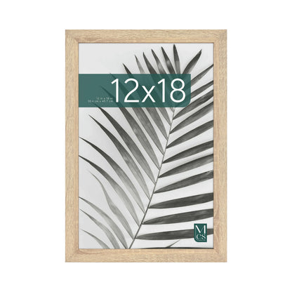 MCS Studio Gallery Poster Frame, 16x20, Walnut Woodgrain