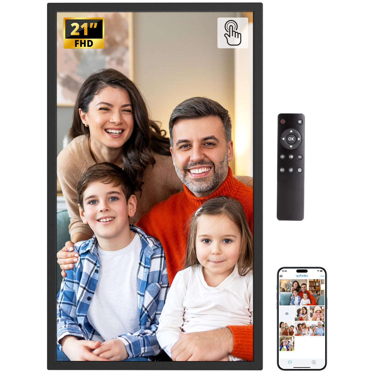 Dragon Touch 10.1'' WiFi Digital Picture Frame