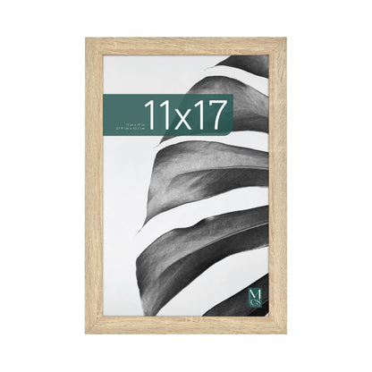 MCS Studio Gallery Poster Frame, 16x20, Walnut Woodgrain