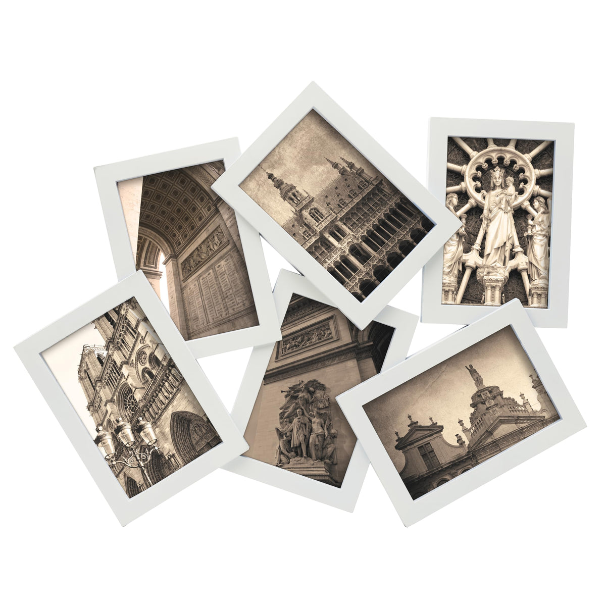 MELANNCO Collage Picture Frame 18x23 Inch Black - Holds 12 Photos in 4x6 and 6x4 Formats - Wall Display for Home Decor, Horizontal or Vertical Hanging