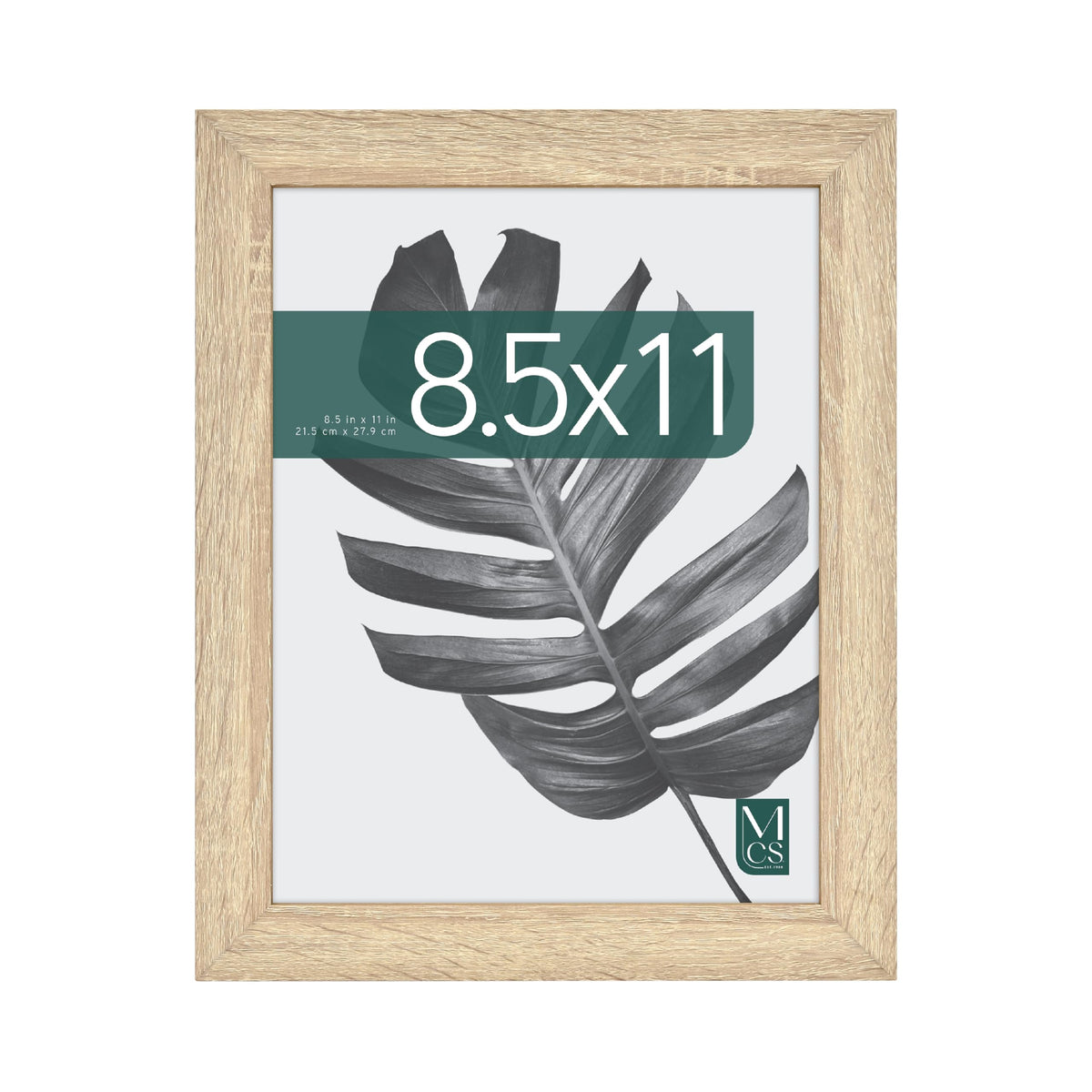 MCS Studio Gallery Poster Frame, 16x20, Walnut Woodgrain