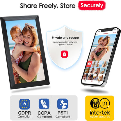 Frameo 15.6" Digital Picture Frame WiFi, Large Display Digital Photo Frame