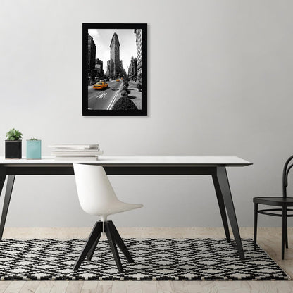 Americanflat 11x17 Picture Frame - Engineered Wood - Black