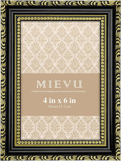 8x10 Picture Frame Gold, Ornate Vintage Photo Frame, Wall or Tabletop