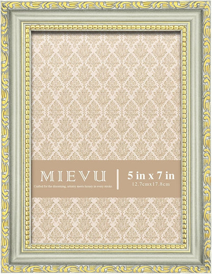 8x10 Picture Frame Gold, Ornate Vintage Photo Frame, Wall or Tabletop