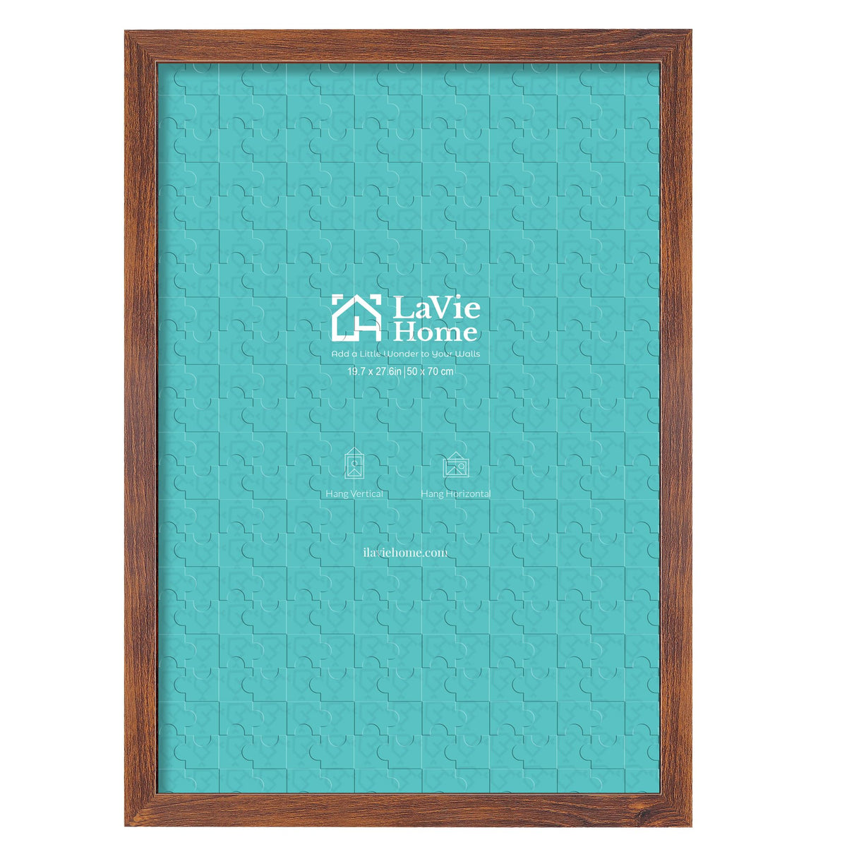 LaVie Home 14x18 Picture Frame Black Poster Frame,Display Pictures 12x16 with Mat or 14x18 Without Mat, Stable and Sturdy Frame and Polished Plexiglass, Horizontal and Vertical Format of The Walls