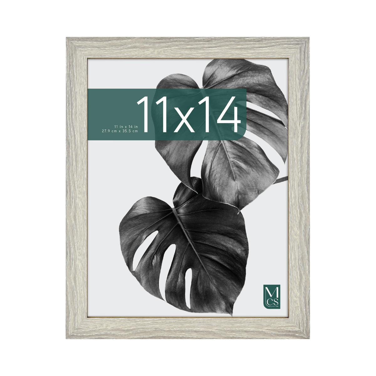 MCS Studio Gallery Poster Frame, 16x20, Walnut Woodgrain