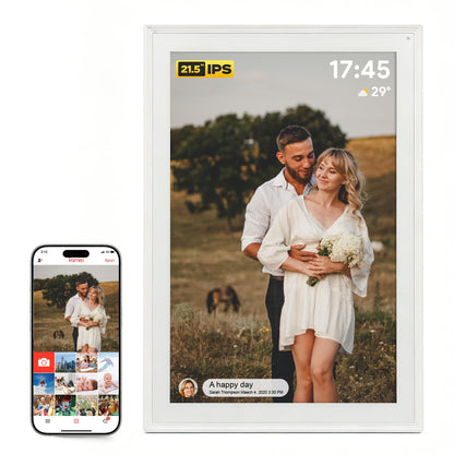 Frameo 10.1" WiFi Digital Picture Frame, Digital Photo Frame for Mom Gift