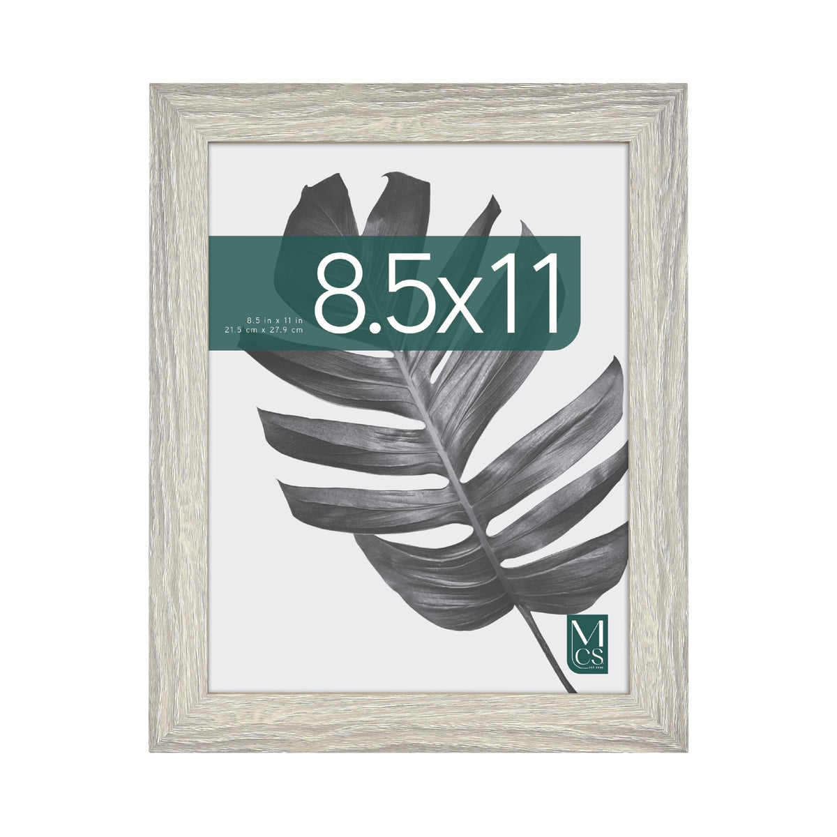 MCS Studio Gallery Poster Frame, 16x20, Walnut Woodgrain