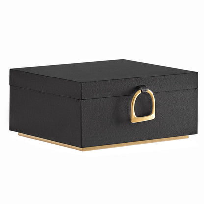 SONGMICS 2-Layer Jewelry Box with Handle, Removable Tray, Floating Effect