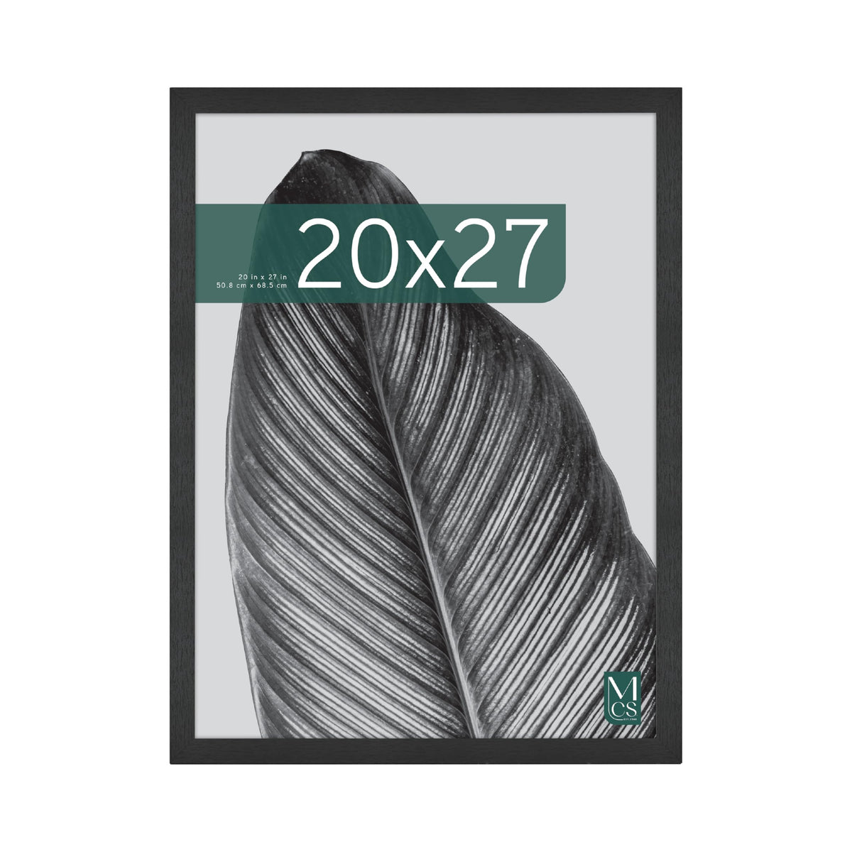 MCS Studio Gallery Poster Frame, 16x20, Walnut Woodgrain