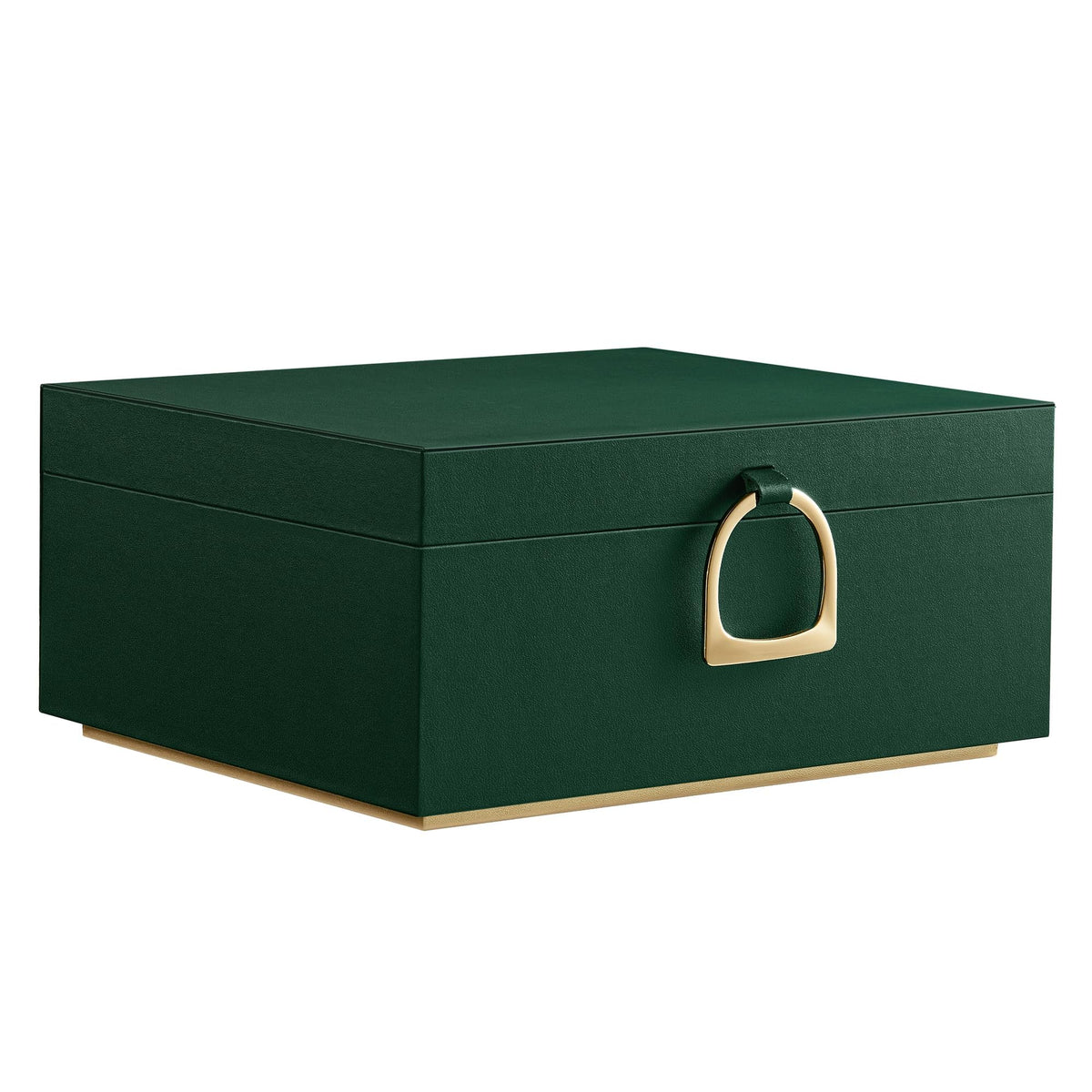 SONGMICS 2-Layer Jewelry Box with Handle, Removable Tray, Floating Effect