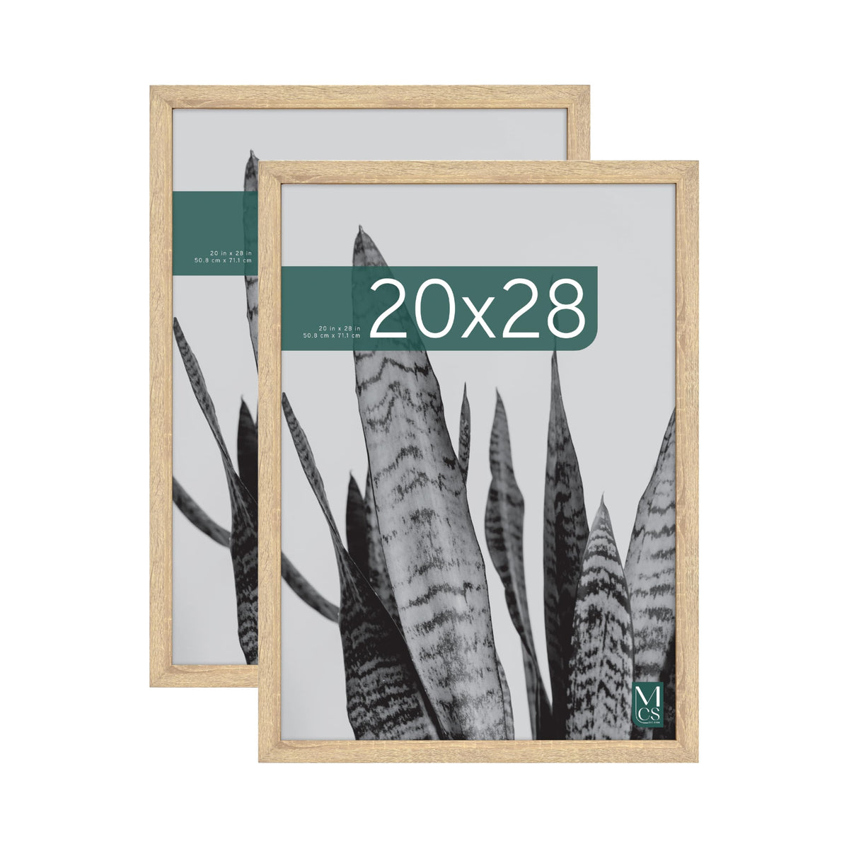 MCS Studio Gallery Poster Frame, 16x20, Walnut Woodgrain
