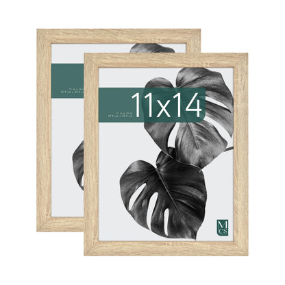 MCS Studio Gallery Poster Frame, 16x20, Walnut Woodgrain