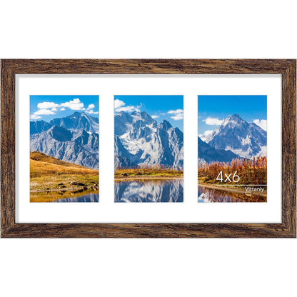 Vittanly 11x14 Collage Picture Frame for Wall Mounting, Black