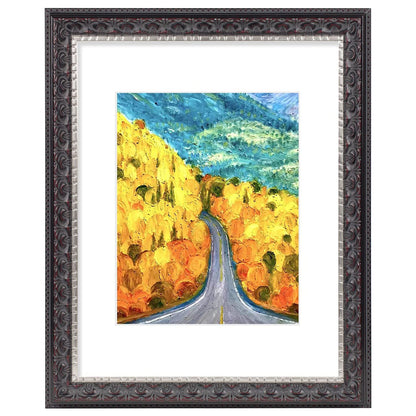 Golden State Art 11x14 Bronze Photo Frame White Mat for 8x10 Real Glass