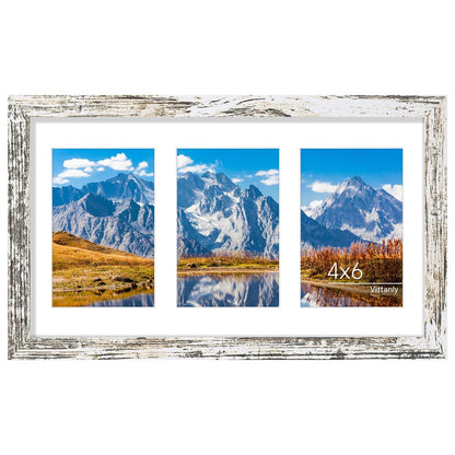 Vittanly 11x14 Collage Picture Frame for Wall Mounting, Black