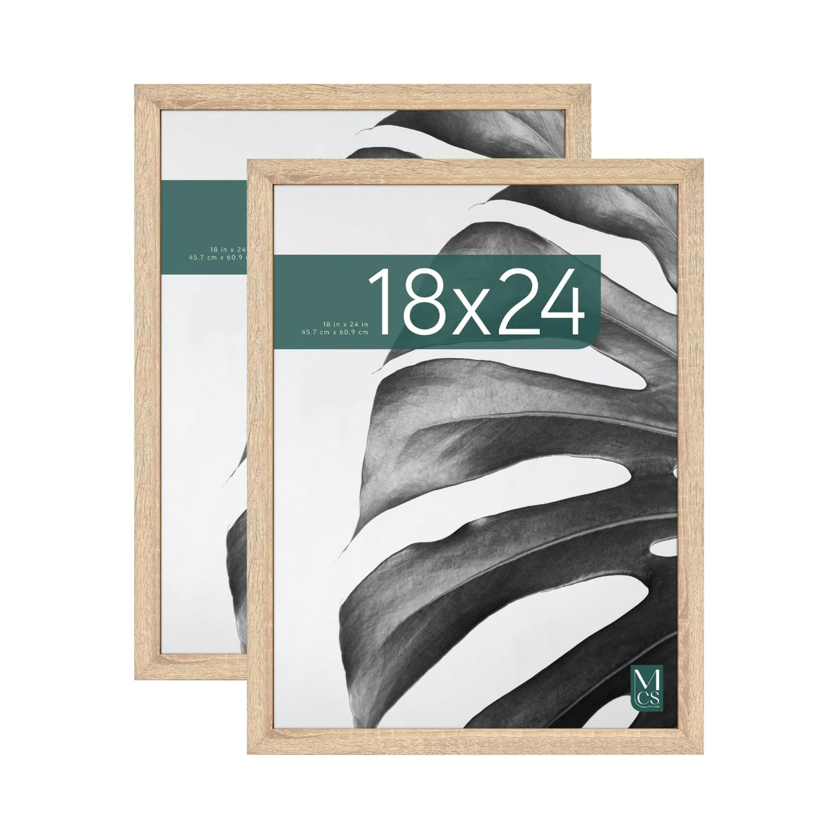 MCS Studio Gallery Poster Frame, 16x20, Walnut Woodgrain