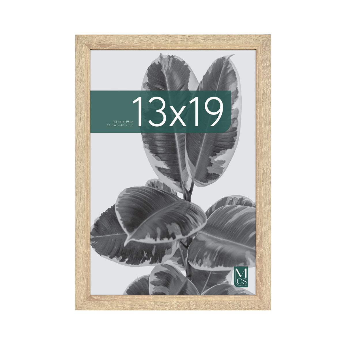 MCS Studio Gallery Poster Frame, 16x20, Walnut Woodgrain