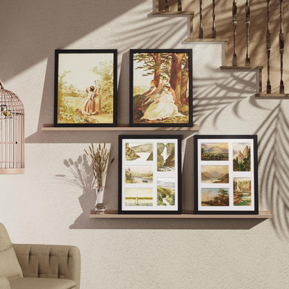 Vittanly 11x14 Collage Picture Frame for Wall Mounting, Black
